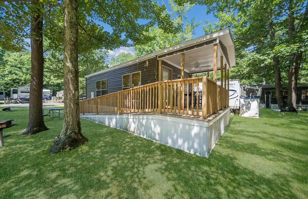 Moody Beach Camping Resort Wheelchair Accessible Cottage-1